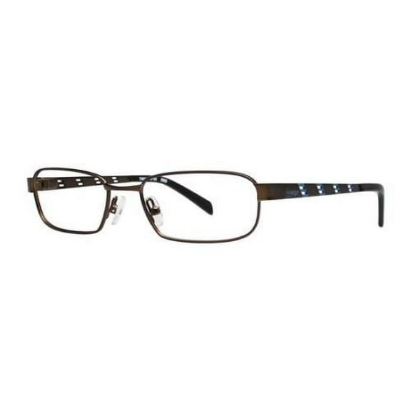TMX BY TIMEX Eyeglasses STOKED Brown 48MM