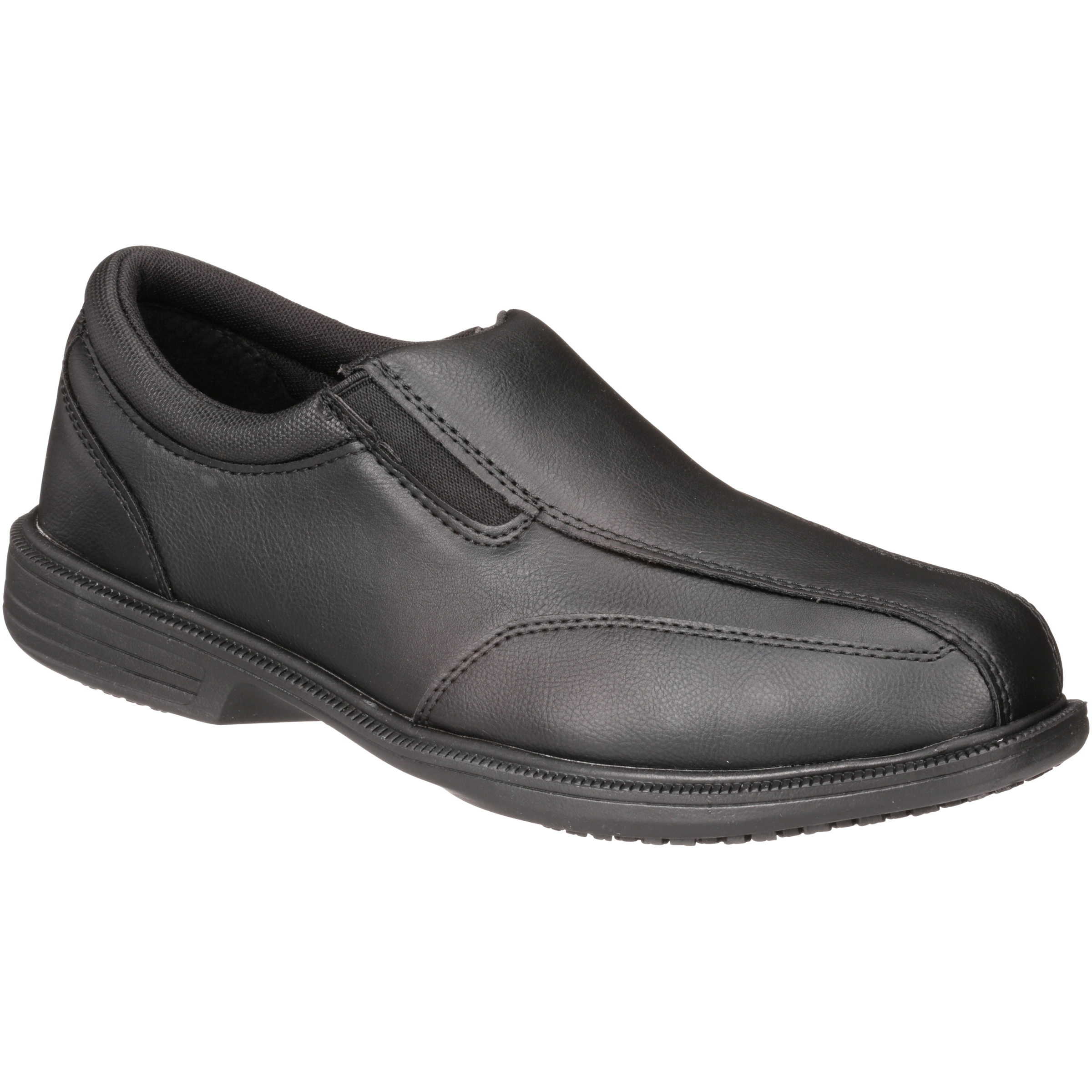 Tredsafe Men s Executive II Slip Resistant Slip On Work Shoe Walmart