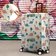 thumbnail image 4 of Beige Dinosaurs Landscapes Pattern Luggage Cover Fashion Suitcase Cover Baggage Covers Fit 25-28 Inch Luggage (Go Travel), 4 of 5
