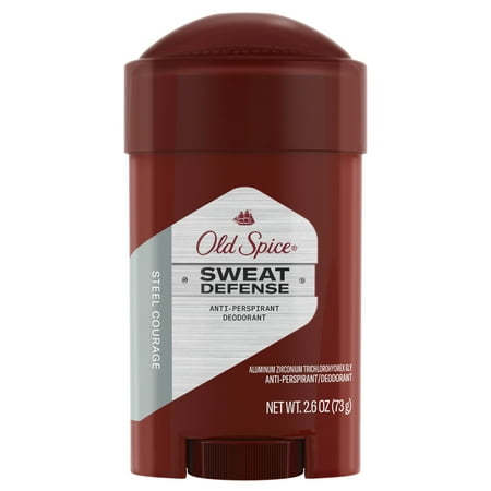 Old Spice Antiperspirant & Deodorant Hardest Working Sweat Defense Steel Courage 2.6 oz