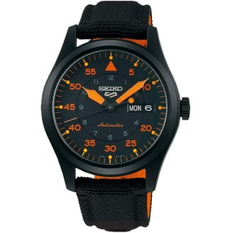 Seiko Men's SSC287 Analog Display Japanese Quartz Black Watch