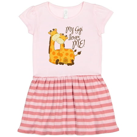

Inktastic My Gigi Loves Me! Gift Toddler Girl Dress