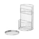 thumbnail image 2 of Paragüero para el hogar, soporte para paraguas para la entrada, organizador elegante y multiusos. Blanco, 2 of 8