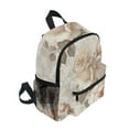 thumbnail image 2 of FORMRS School Backpack with Front Zippered Pocket 12" Student Travel Daypack, Lace and Floral, 2 of 6