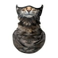 thumbnail image 3 of koolsoo Bandana Visage Respirant Couvre-Visage Foulard Été Rafraîchissant Glacé Cache-Cou Chat Gris, 3 of 9