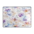 thumbnail image 5 of Yayeee Area Rugs for Living Room 5.2'x4' Non Slip Washable Bedroom Floor Carpet, Purple Flower Pattern, 5 of 5