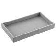 thumbnail image 1 of Jewelry Box Multi-Grids Classification Storage Flannel Necklace Rings Earrings Storage Case for Home, 1 of 8