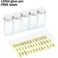 thumbnail image 1 of Spice Rack Organizer Wooden Herb Spice Shelf Stand 20 Glass Jars, 1 of 7