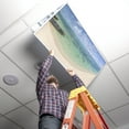 thumbnail image 5 of Octo Lights - Fluorescent Light Covers - 2x4 Flexible Ceiling Light Filters - For Classrooms and Offices - Beach 005, 5 of 7