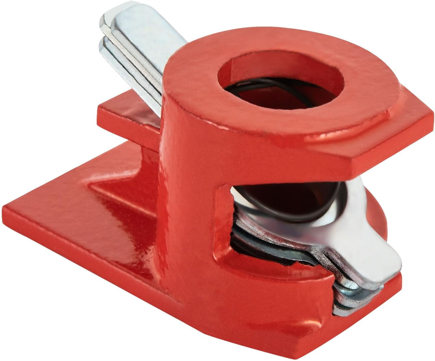 1/2" Pipe Clamp Set, Woodworking Cast Iron Clamp, 2PCS Heavy Duty Cast Iron Pipe Clamps for Metalworking, Woodworking and Frame Assembly