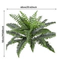 thumbnail image 3 of 2025 New Artificial Fern for Outdoors Ferns Large Artificial Ferns for Front Porch Halls Indoors Gardens Churches Window Box Decorating, 3 of 4