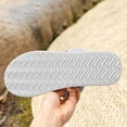 thumbnail image 4 of Orthopedic Sandals for Women - Mesh Flat Slippers Dressy Comfortable Flip Flops Wide Width Walking Summer Beach Vacation Shoes, 42, 4 of 6