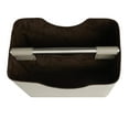 thumbnail image 5 of DecMode 12" Light Gray Leather Magazine Holder with Divided Inside, 5 of 14