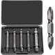 thumbnail image 1 of Extractor De Tornillos Con 6 Extractores De Tornillos Para Extraer Tornillos Desgastados Dañados En Una Práctica Caja De Plástico, Hecha De Acero De Alta Velocidad. Afortunado Sencillez, 1 of 5