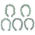 thumbnail image 1 of Gwong Decoración hogareña 226 cm flores artificiales vid rosa oveja oveja hoja hoja casero decoración de boda Gwong 21055506, 1 of 7