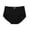 c01Black, variant on Arnsht Seamless Women's Panties Mid Waist Modal Lace Edge Panties Underwear Cute Sleepwear Soft Lingerie Undies for Women Black L
