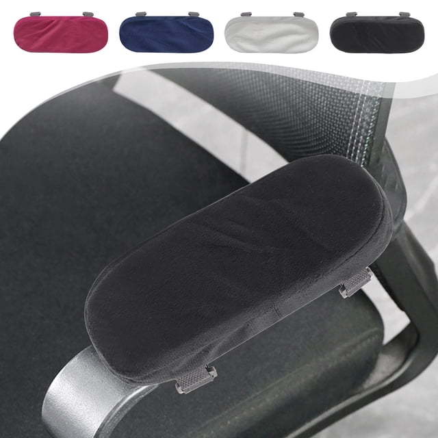 Fiudx Guante con Cojín para Reposabrazos, Acolchado de Espuma de Alta Densidad, Base Antideslizante, Funda Extraíble y Lavable, Ideal para Usar En Sillas de Oficina y Sofás, Cómodo Soporte para Los C