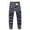 #Gray, variant on DPTALR Men's Fashion Solid Color Multi Pocket Ankle-Tied Casual Cargo Pants,Gray,Big and Tall Men M