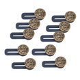 thumbnail image 1 of jifeng 10 Pcs Boutons d'Extension de Jean Élastiques Détachables, 1 of 9