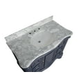 thumbnail image 3 of Katherine 42" Bathroom Vanity with Marine Gray Cabinet and Carrara Marble Top, 3 of 5