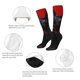 thumbnail image 3 of Balery Black Dog Red Background Calcetines novedosos Calcetines deportivos Calcetines hasta la rodilla Calcetines de algodón Calcetines originales y geniales, 3 of 6