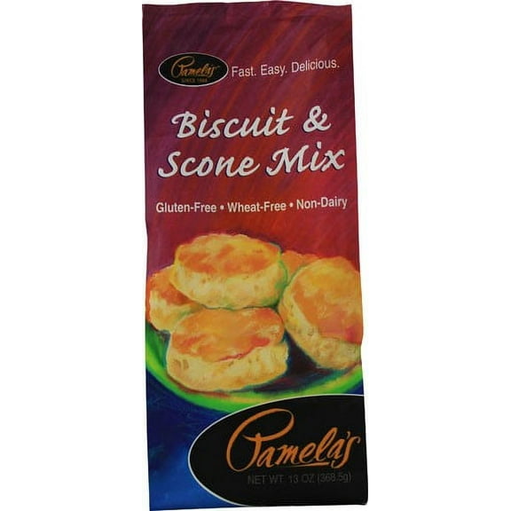 Pamela's Products Gluten Free Biscuit and Scone Mix, 13 Ounce