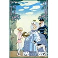 thumbnail image 2 of Barbier, Georges 11x14 White Modern Wood Framed Museum Art Print Titled - Elizabethan England, 2 of 4