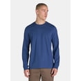 thumbnail image 3 of George Men's and Big Men's Cotton Crewneck Tee with Long Sleeves, 3-Pack, Sizes XS-3XL, 3 of 7