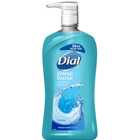 Dial Aerosol - (2 Pack) Dial Body Wash with Moisturizers, Spring Water, 32 Ounce
