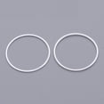 thumbnail image 2 of 20pcs Brass Linking Rings Ring Lead Free & Nickel Free & Cadmium Free Silver 25x1mm, 2 of 2