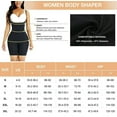 thumbnail image 6 of Women's Seamless Fajas Tummy Control Lightweight High Elasticity Butt Lifter Thigh Slimmer Bodysuit Nude XL, 6 of 6