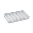 thumbnail image 1 of Injueey Caja de almacenamiento ajustable para manualidades de plástico con ranura para 36 compartimentos, contenedor de herramientas Almacenamiento y organización del hogar, 1 of 6