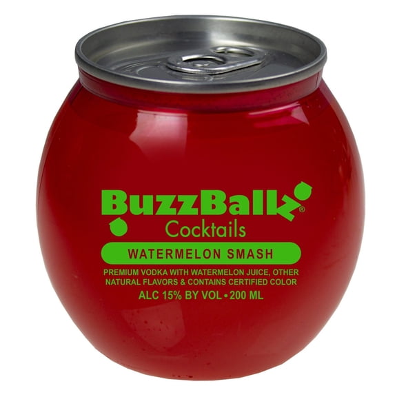 Bebida Alcoholica Preparada BuzzBallz Watermelon Smash 200 ml