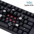 thumbnail image 6 of iKBC CD108 v2 Mechanical Keyboard with Cherry MX Black Switch for Windows and Mac, Full Size Ergonomic Keyboard with PBT Double Shot Keycaps for Desktop, 108-Key, Black, ANSI/US, 6 of 11