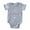 Heather Gray, variant on CafePress - Math_Love_You - Cute Infant Baby Football Bodysuit