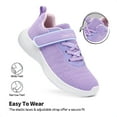 thumbnail image 5 of BURUDANI Kids Tennis Shoes Boys Girls EZ-Ons FunRun Breathable Running Athletic Sneakers, 5 of 6