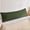 Dark Green Tufted, variant on Pillow Case Cover 1 Pack 20x54 with Zipper, Dark Green Tufted Jacquard Boho Shabby Chic Microfiber Extra Long Decorative Pillow Covers/Pillow Shams, Soft Pillowcase for Women Men