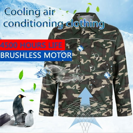 

Unisex Air-conditioning Clothing Coat Outdoor Sports Work Heatstroke Prevention