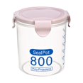 thumbnail image 1 of Zootealy Food Storage Container Clear PP Sealed Can Grain Storage Tank PP Food Storage with Lid Sealed Transparent Food Storage PP Jar Food Storage Box, 1 of 8
