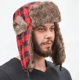 thumbnail image 2 of Gorro de trampero de invierno – Gorros de aviador ruso Ushanka Trooper para hombres y mujeres – Gorro esquimal de nieve con orejeras para clima frío (leñador), 2 of 5