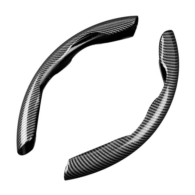 TFixol Housse de Volant en Fibre de Carbone Accessoires Intérieurs Universels pour Automobile