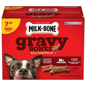 Milk-Bone GravyBones Small Dog Biscuits, 7 Lb