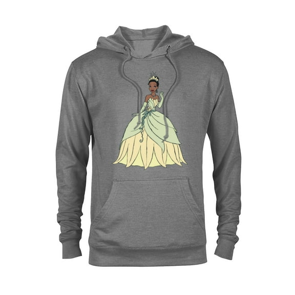 Disney The Princess and the Frog Tiana T-Shirt - Pullover Hoodie for Adults - Customized-Graphite Heather