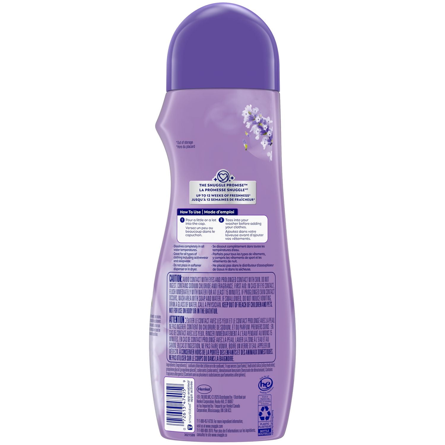 Snuggle Crystals Lavender Breeze Soothing Comfort Scent Booster, 595g, 1 bottle, 595g