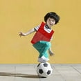 thumbnail image 2 of serony Outdoor Competition Sports Vest Show Alphanumeric Cards Toys for Children Red, 2 of 8