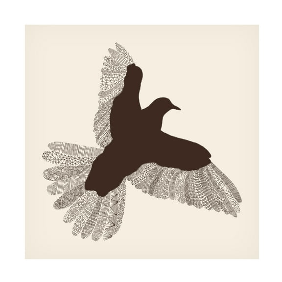 Trademark Fine Art Florent Bodart Bird Canvas Wall Art