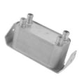 thumbnail image 1 of Enfriador de aceite de motor No.LR013722 Enfriador de aceite de transmisión para Land Rover LR4 2010-2013 Aleación de aluminio tono plateado 1 Pc, 1 of 7