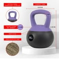 thumbnail image 2 of NonZero Gravity Iron Sand Soft Kettlebell with PVC Shell, Shock-Absorbing Base & Extra-Wide Grip for Versatile Workouts | Durable Strength Training Equipment, 2 of 9