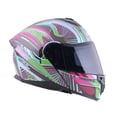thumbnail image 2 of Casco Para Moto Edge Abatible Rosa Doble Certificación M, 2 of 5