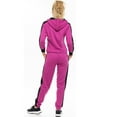 thumbnail image 7 of Notus Women Sweatsuits 2 Piece Set - Thick Fleece Lined Warm Long Sleeve Hoodies Sweatshirt Casual Sweatpants Tracksuit Lounge Set - Womens 2pcs Jogger Outfit Purple S, 7 of 7